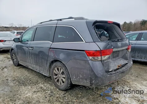2014 Honda Odyssey Ex z USA, uszkodzony, nr VIN 5FNRL5H40EB053714